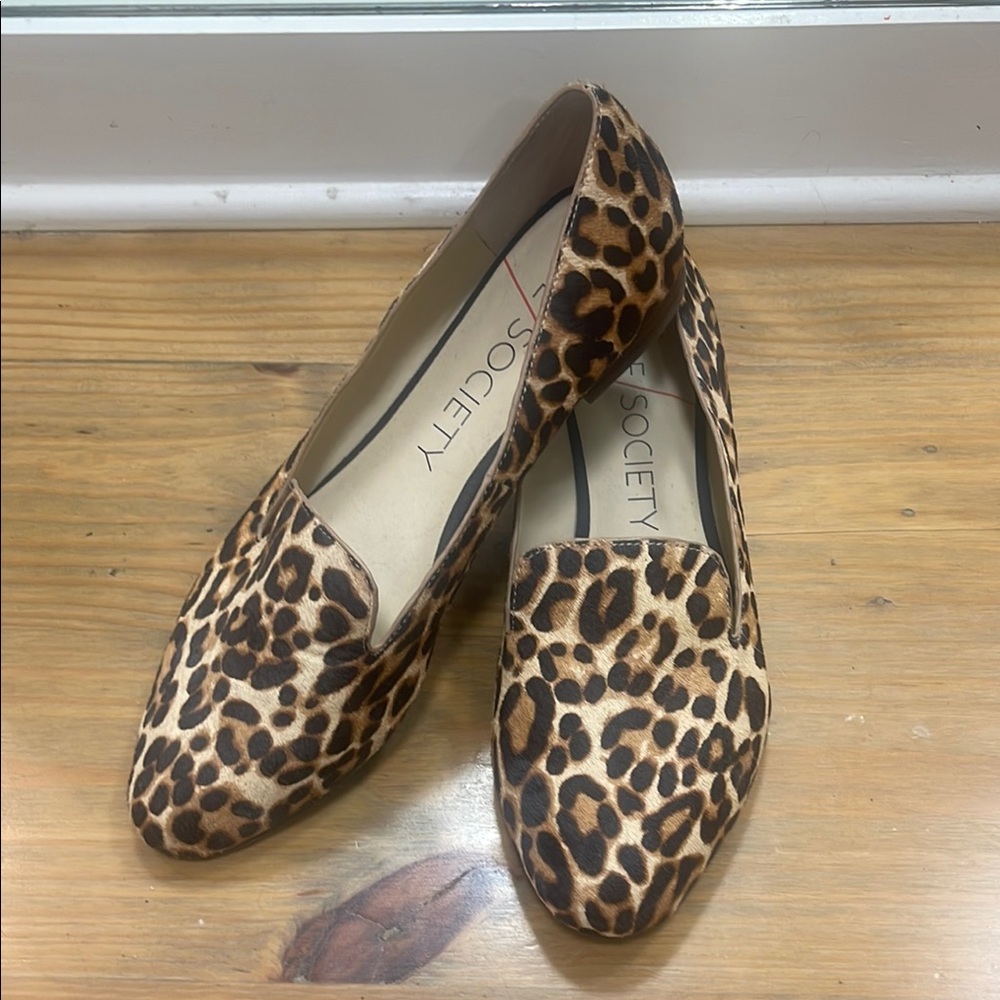 Society Leopard Print Women's Loafers